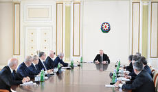 Bakı şəhəri və Abşeron yarımadasında su təchizatı, tullantı və yağış suları sistemlərinin təkmilləşdirilməsinə dair Dövlət Proqramına həsr olunan müşavirə keçirilib