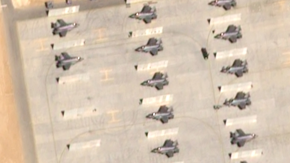 İordaniya hərbi bazasında ABŞ döyüş təyyarələrinin sayında artım aşkarlanıb