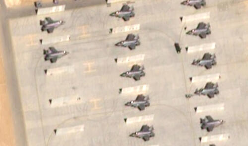 İordaniya hərbi bazasında ABŞ döyüş təyyarələrinin sayında artım aşkarlanıb