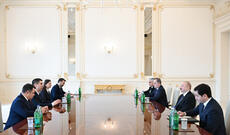 Prezident İlham Əliyev Moldovanın Baş nazirinin müavinini qəbul edib