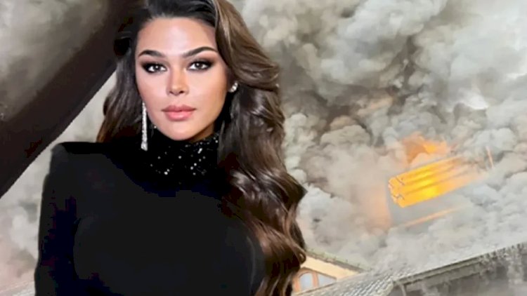 Türkiyənin tanınmış aktrisasının villası yandı: xəstəxanaya yerləşdirildi - FOTO