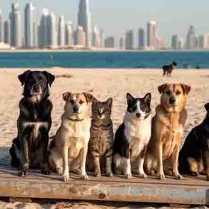 Dubayda minlərlə heyvan, ekspatların kütləvi gedişi səbəbindən küçələrə atılıb