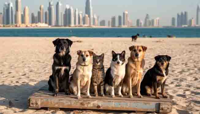 Dubayda minlərlə heyvan, ekspatların kütləvi gedişi səbəbindən küçələrə atılıb