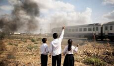 Bakıda sürət qatarına hücum edənlər tapıldı