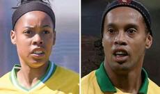 Cənubi Afrika milli komandasının oyunçusu Miche Minnisin əfsanəvi futbolçu Ronaldinyoya bənzəməsi böyük bir ajiotaja səbəb olub