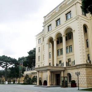 Müdafiə Nazirliyi bəyanat yaydı
