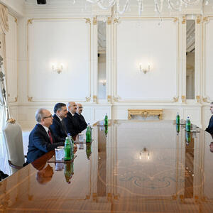 Prezident İlham Əliyev Türkiyənin daxili işlər nazirini qəbul edib