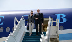 Azərbaycan Prezidenti İlham Əliyev Türkiyəyə işgüzar səfərə gəlib