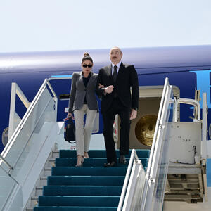 Azərbaycan Prezidenti İlham Əliyev Türkiyəyə işgüzar səfərə gəlib