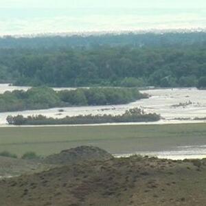 Kür çayı daşdı: Samuxda əkin sahələrini su basdı