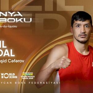 Azərbaycan boksçusu Səidcəmşid Cəfərov Dünya Kubokunda qızıl medal qazandı