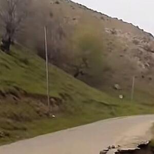 Yardımlı–Deman yolunda təhlükəli vəziyyət: Çay sahilində hər an çökmə ola bilər