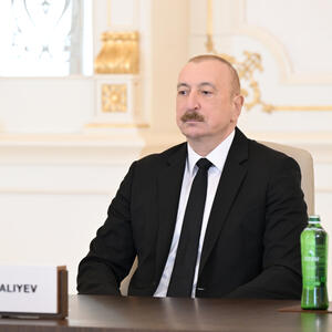 Prezident İlham Əliyev “Avropa Siyasi Birliyi”nin 8-ci Zirvə toplantısında videobağlantı formatında çıxış edib