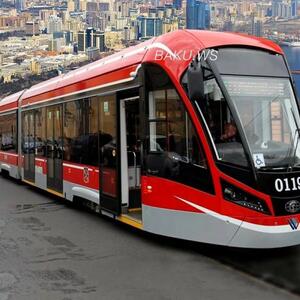 Bakıda tramvay xidməti beş istiqamətdə istifadəyə veriləcək