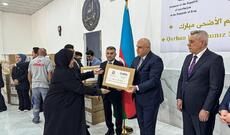 Azərbaycan Kərkükdə 150 ​​ailəni hədiyyələrlə sevindirib