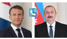 Prezident İlham Əliyevlə Fransa Prezidenti arasında telefon danışığı olub