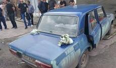 Lənkəranda sürücü sükan arxasında öldü