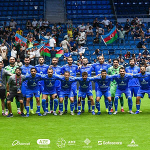 Azərbaycan milli minifutbol komandası İtaliyanı məğlub edərək Avropa Çempionatının pley-off mərhələsinə vəsiqə qazandı