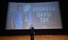 Natiq Qasımova həsr edilmiş "Düşmənə qarşı tək" filminin təqdimatı keçirilib