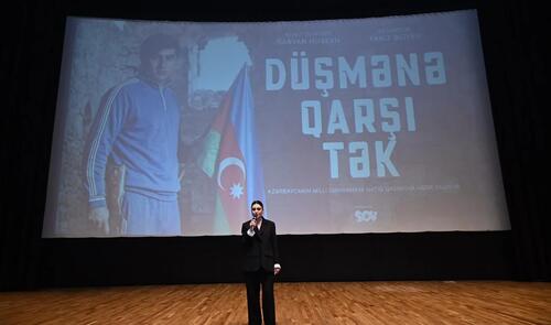 Natiq Qasımova həsr edilmiş "Düşmənə qarşı tək" filminin təqdimatı keçirilib