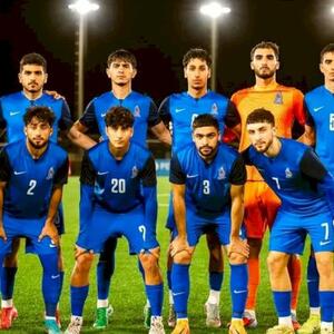 Azərbaycanın U-21 millisi yoxlama matçında Qırğızıstana məğlub oldu