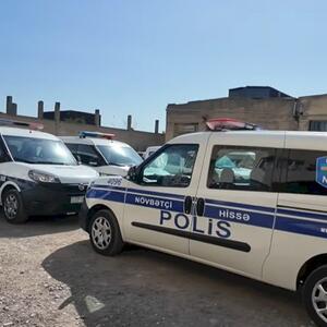 Bakıda polis ƏMƏLİYYAT KEÇİRDİ - ANBAAN GÖRÜNTÜLƏR