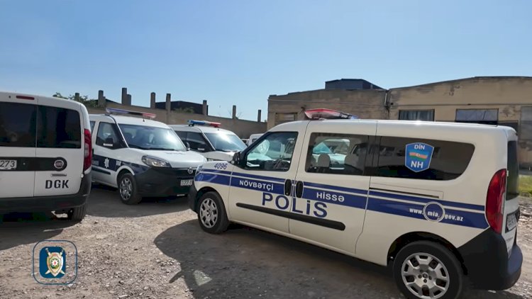 Bakıda polis ƏMƏLİYYAT KEÇİRDİ - ANBAAN GÖRÜNTÜLƏR