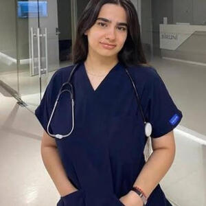 23 yaşlı Fatima Hüseynova Xarkovda raket hücumu nəticəsində həlak olub