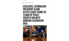 Donald Tramp Azərbaycan Prezidentinin fikirlərinin yer aldığı məqaləni paylaşıb