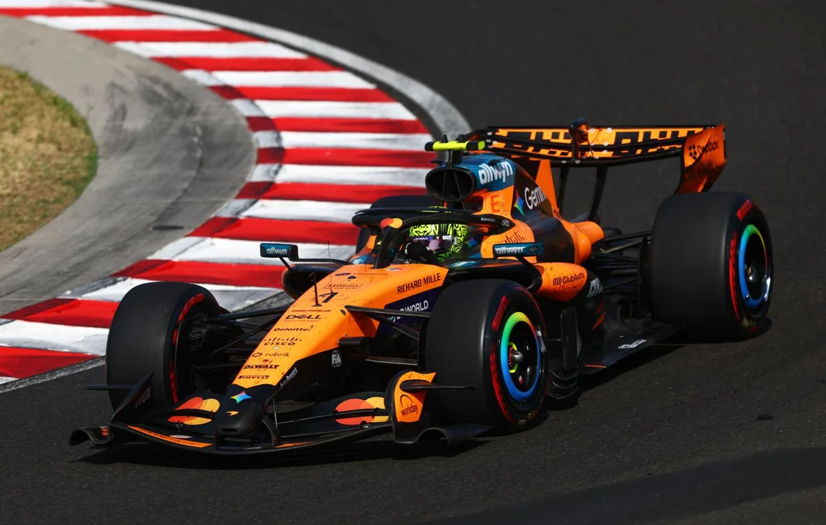 Norris "Formula 1" üzrə Macarıstan Qran-prisində qələbə qazanıb