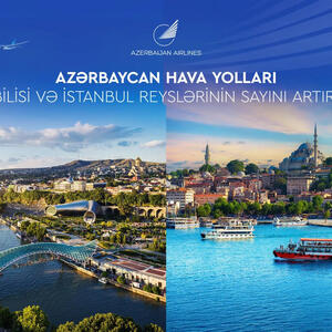 AZAL Tbilisi və İstanbula uçuşları artırır