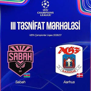 UEFA Çempionlar Liqası: "Sabah" "Orhus"a qarşı cavab matçında