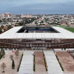 Gəncə şəhər stadionu UEFA-nın 4-cü kateqoriyasına layiq görüldü