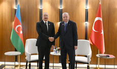 Prezident İlham Əliyevin Bişkekdə Türkiyə Prezidenti Rəcəb Tayyib Ərdoğanla görüşü olub
