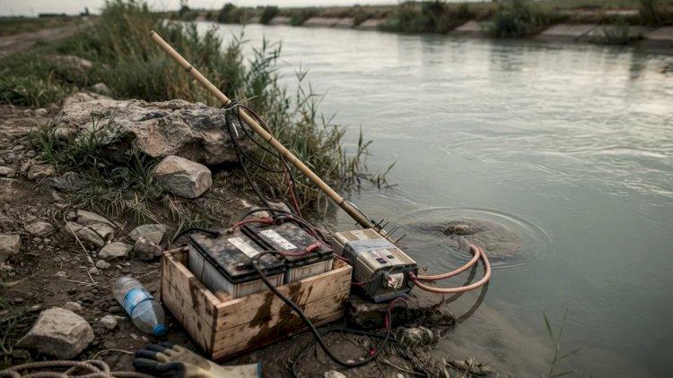 Qarabağ kanalına balıq tutmaq üçün elektrik cərəyanı verilir?