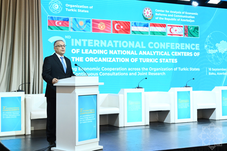 Bakıda “Türk Dövlətlərinin Aparıcı Milli Analitik Mərkəzlərinin II Beynəlxalq Konfransı” keçirilir