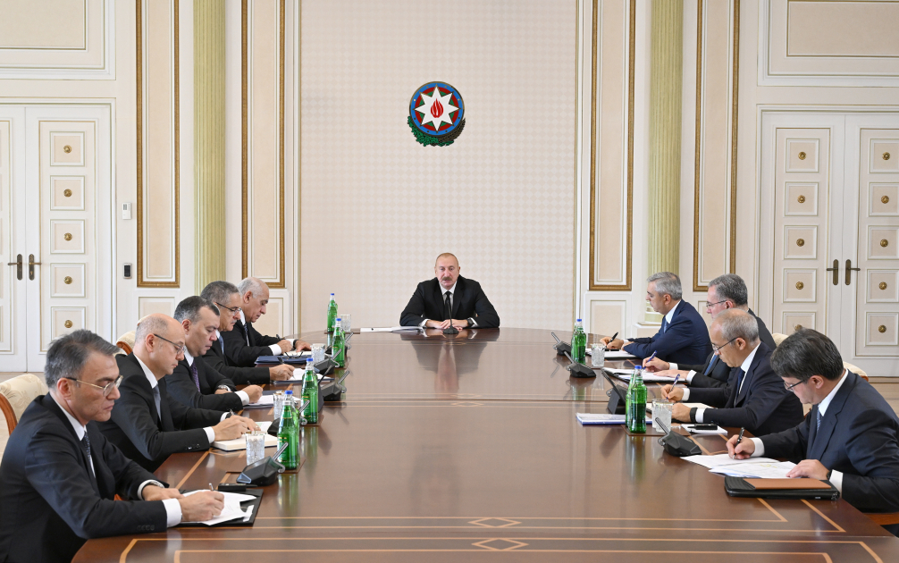 Prezident İlham Əliyevin sədrliyi ilə dağ-mədən və metallurgiya sənayesinin inkişafına dair Dövlət Proqramına həsr olunmuş müşavirə keçirilib