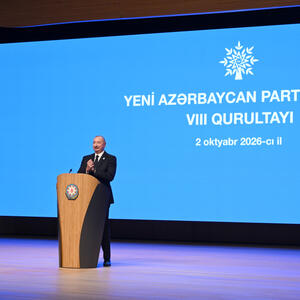 Yeni Azərbaycan Partiyasının VIII Qurultayı keçirilib