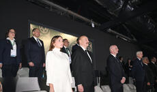 Prezident İlham Əliyev FIFA U-15 dünya çempionatının və festivalının açılış mərasimini izləyib