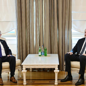 Prezident İlham Əliyev BMT-nin Terrorçuluqla Mübarizə İdarəsinin nümayəndəsi Aleksandr Zuyevi qəbul edib
