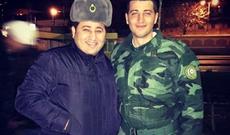 Elçin Hüseynov qardaşı oğlunu hərbi qulluğa yola saldı