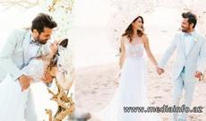 Beren Saat ərə getdi!