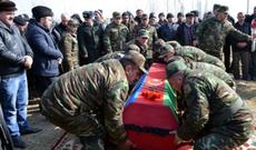 Şəhid əsgərimiz dəfn olundu