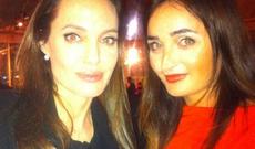 Türk aktrisası Ancelina Joli ilə bir araya gəldi