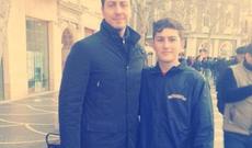 "Medcezir"in Kenanı Bakıda - FOTO