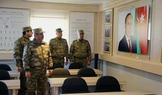 Zakir Həsənov cəbhə bölgəsində