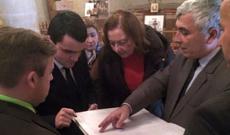 Almaniyalı alimlər Qəbələdə - FOTO