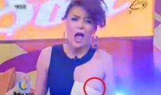 Səidə Sultanın sinəsi çöldə qaldı - VİDEO