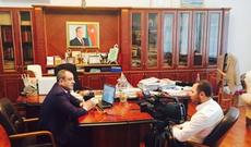 Adil Əliyev DHA agentliyinə müsahibə verib - FOTO