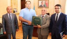 Dini Komitənin sədri  İlham Zəkiyevlə görüşüb